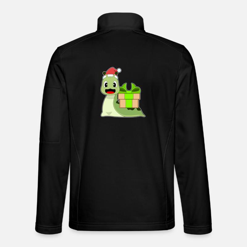 Snail Christmas Package Unisex Softshell Jacket