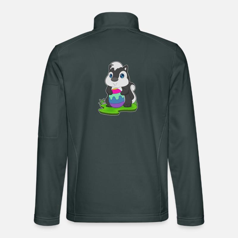 Œuf de Pâques Skunk Veste en tissu softshell Unisexe