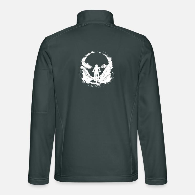 Mountainbiken Unisex Softshelljacke