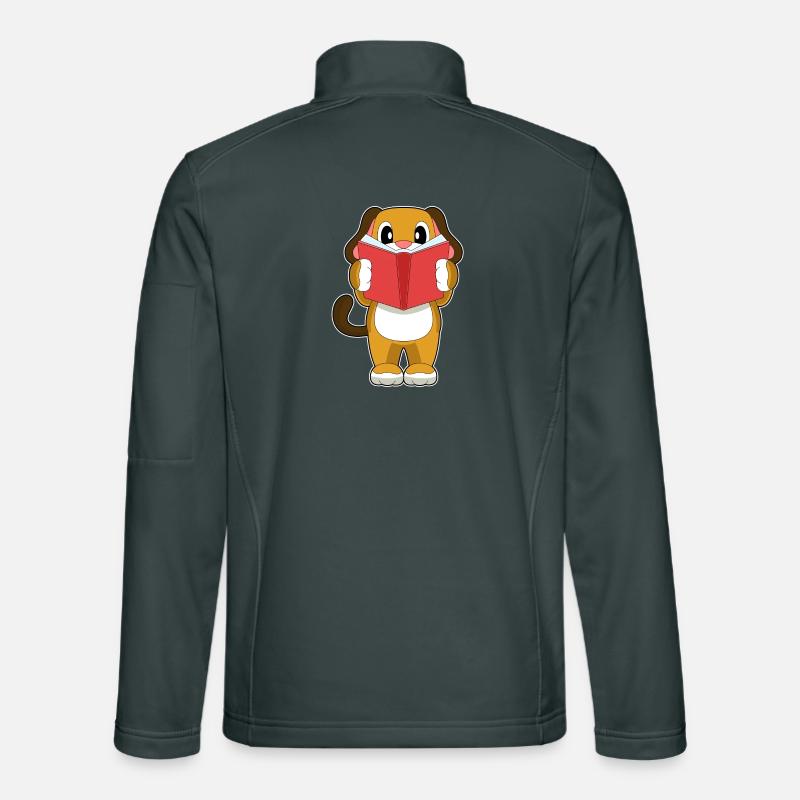 Dog Book Unisex Softshell Jacket