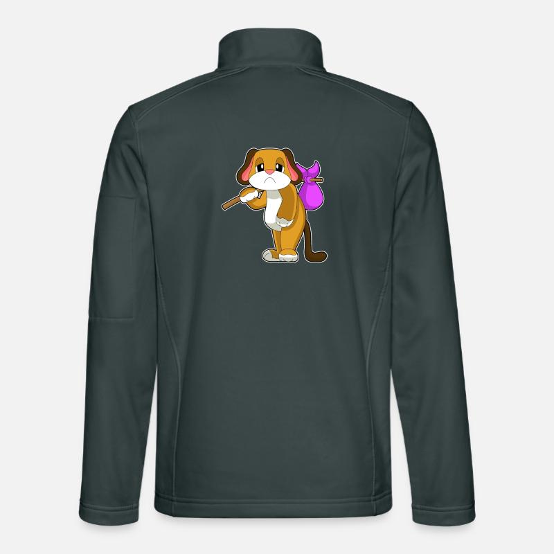 Chien sans abri Veste en tissu softshell Unisexe