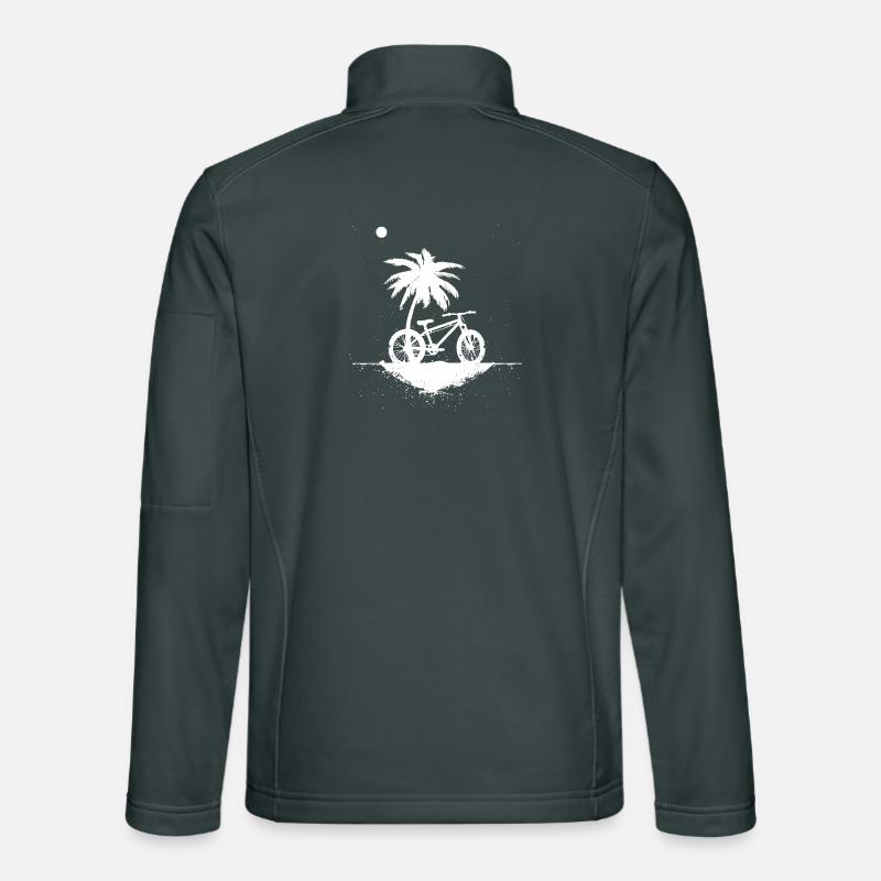 Croquis de VTT Veste en tissu softshell Unisexe
