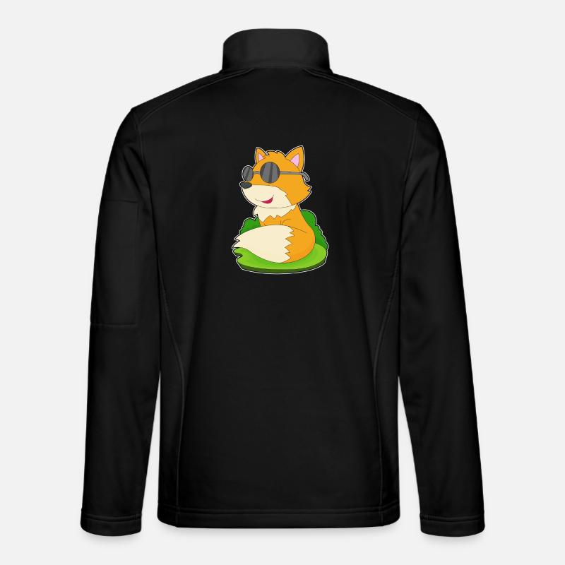 Fuchs Sonnenbrille - Unisex Softshelljacke - Schwarz
