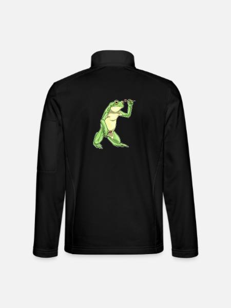 Frog Dart Dart - Unisex Softshell Jacket - black