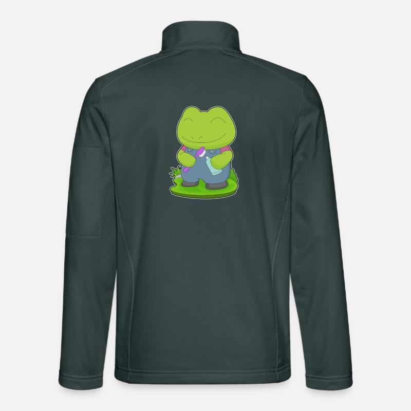 Brosse à dents Frog Veste en tissu softshell Unisexe