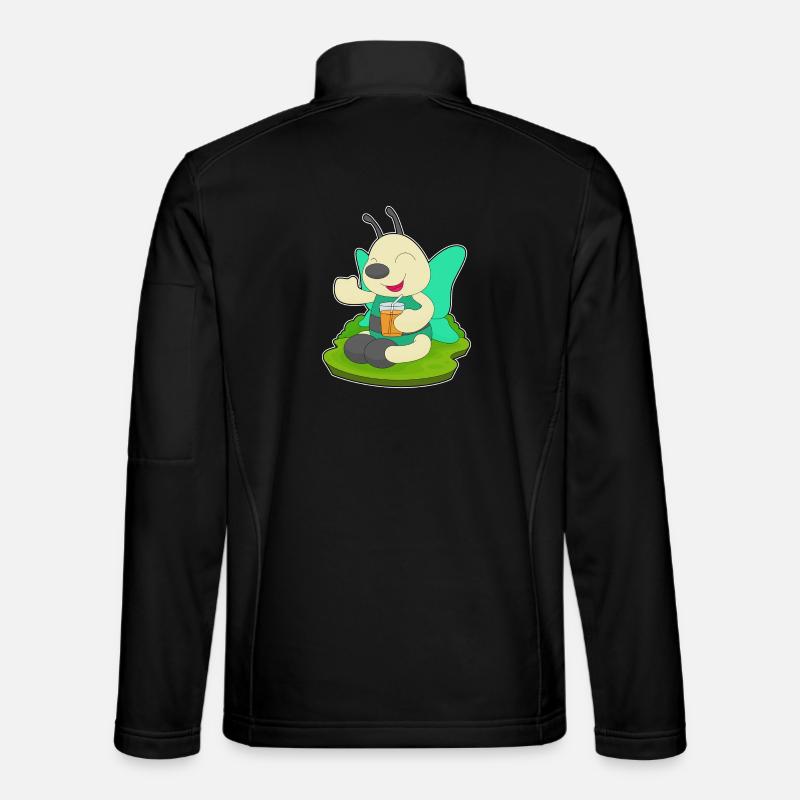 Butterfly Juice - Unisex Softshell Jacket - black