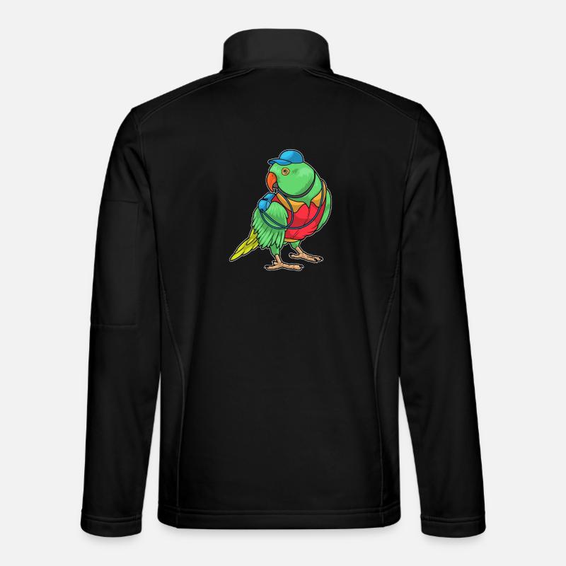 Parrot Referee Whistle Unisex Softshell Jacket