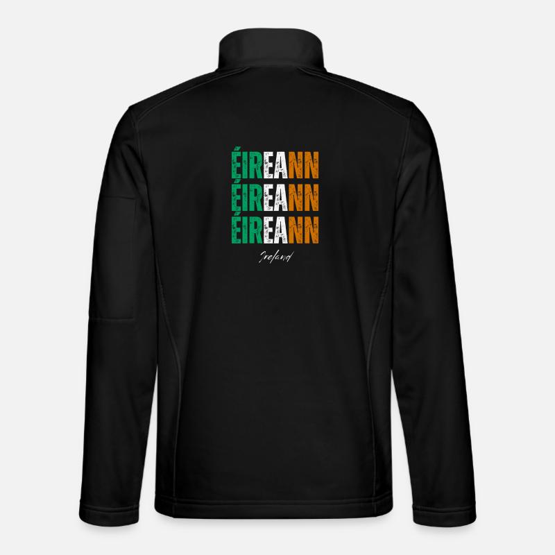Flagge von Irland, Irish Pride Unisex Softshelljacke