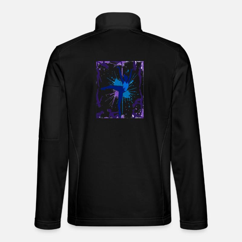 Gymnastics Gymnastics Acrobatics Artistic Gymnastics - Unisex Softshell Jacket - black