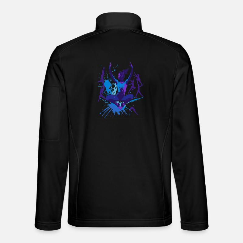 Gymnastics Gymnastics Acrobatics Artistic Gymnastics - Unisex Softshell Jacket - black