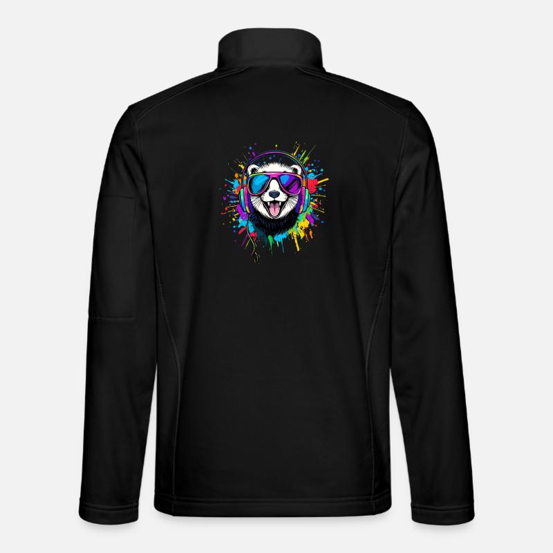 Frettchen Frett Iltis Marder Wiesel Süße Frettchen Unisex Softshelljacke