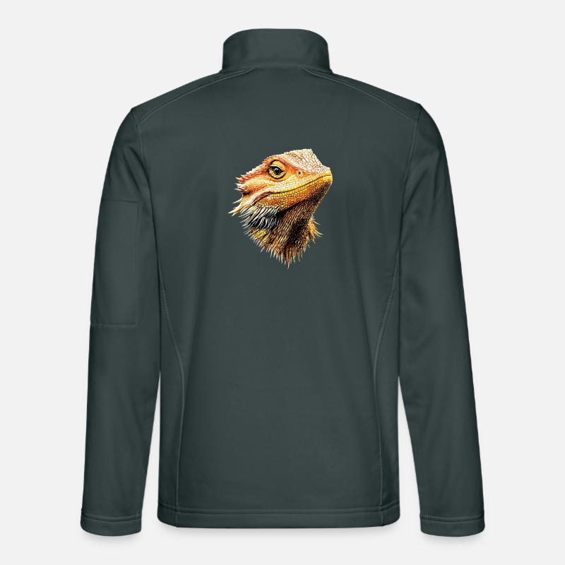 Bartagame Echse Bearded Dragon Süße Bartagamen Unisex Softshelljacke