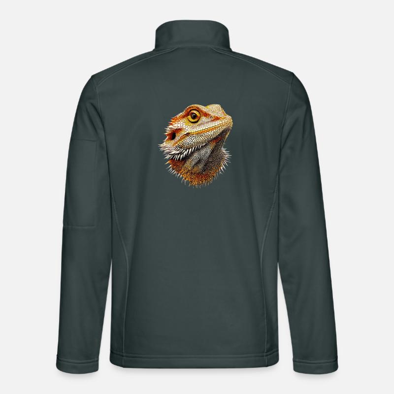 Bartagame Echse Bearded Dragon Süße Bartagamen Unisex Softshelljacke