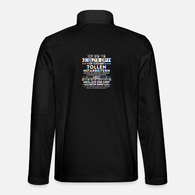 ich bin ein stolzer chef tolle mitarbeiter trippy Unisex Softshelljacke