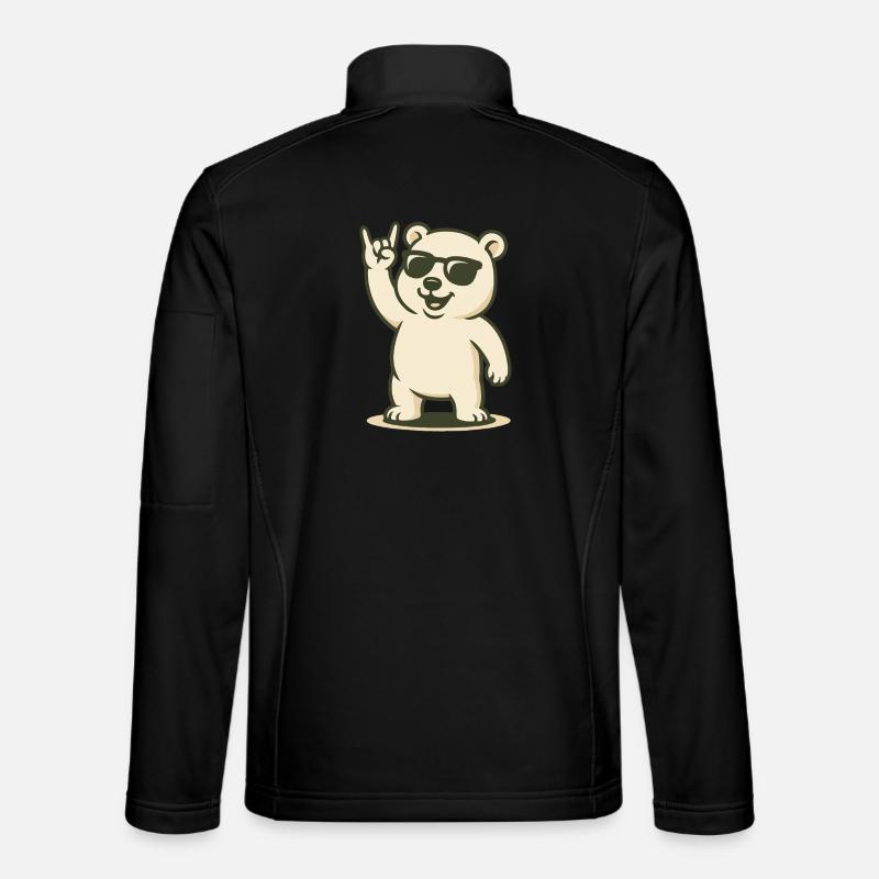 Arctic Rocker - Unisex Softshelljacke - Schwarz
