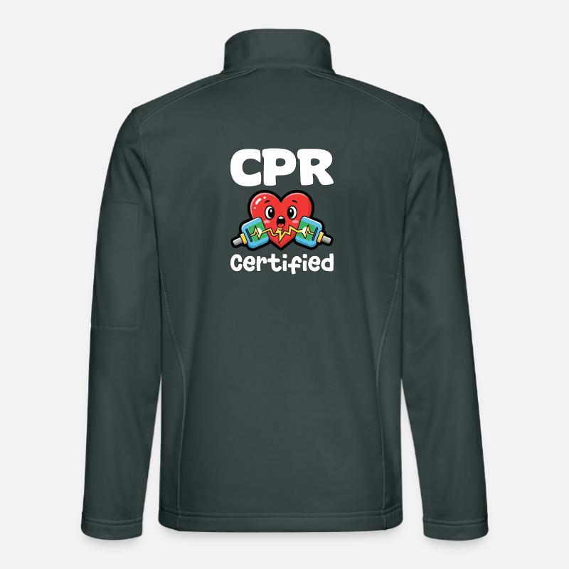 CPR CERTIFIED - NURSE GIFT Unisex Softshell Jacket