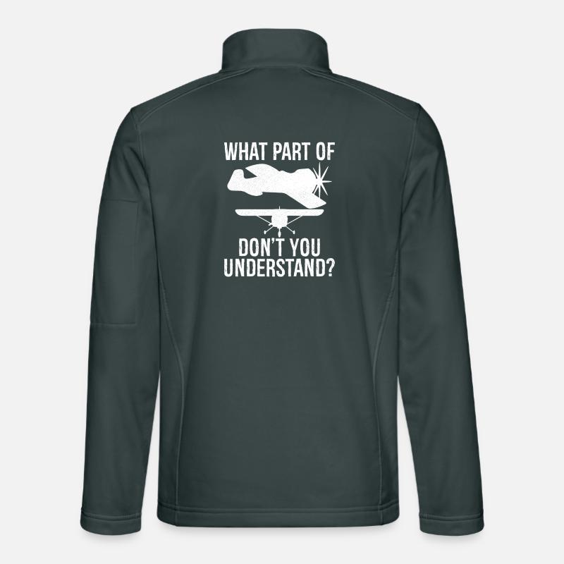 quelle partie de ne comprenez-vous pas Veste en tissu softshell Unisexe