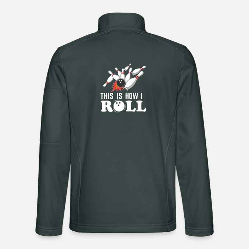 C’est comme ça que je roule les quilles à billes de théâtre de bowling Veste en tissu softshell Unisexe
