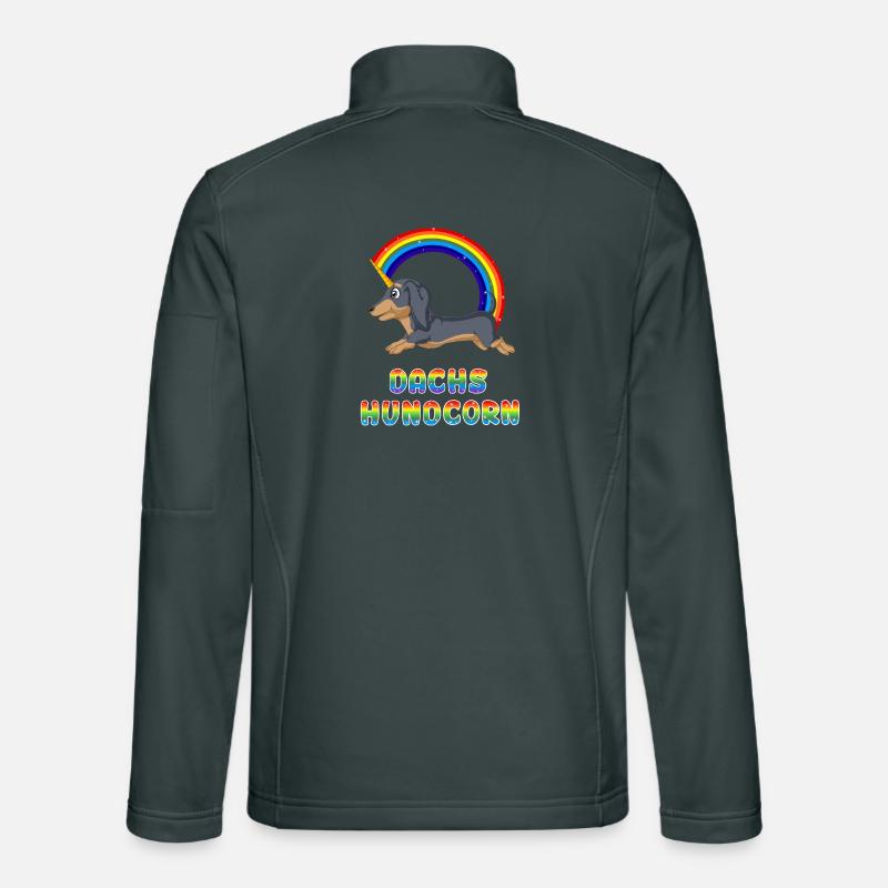 Dachshund Unisex Softshell Jacket