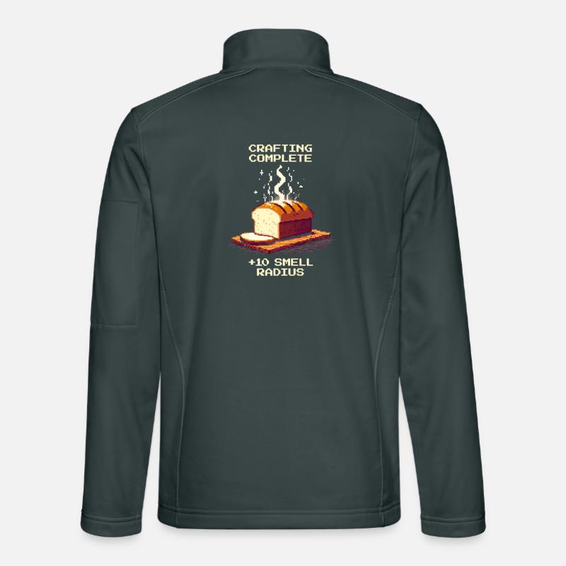 Crafting completed: +10 scent radius | Bread humor Unisex Softshell Jacket