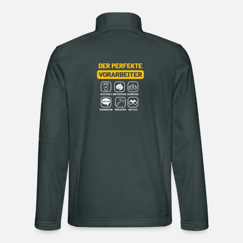 The Perfect Foreman Foreman Construction Site Construction Unisex Softshell Jacket