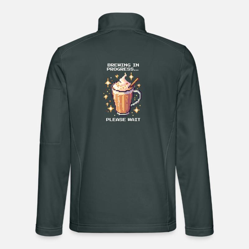 Chai brewing – please wait | Chai Latte Unisex Softshell Jacket