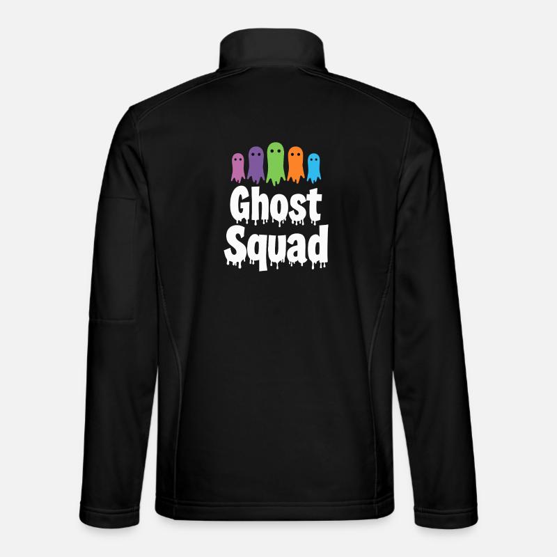 Ghost Squad - Citation fantôme d'Halloween - Veste en tissu softshell Unisexe - noir