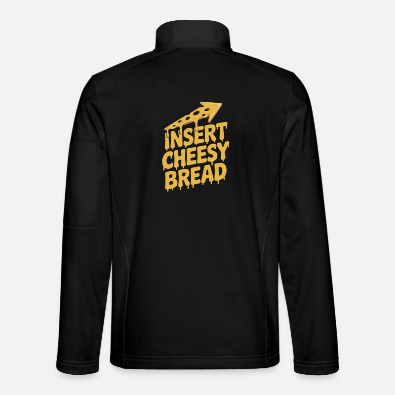 Cheese Cheese Stick Cheese Toast - Unisex Softshell Jacket - black