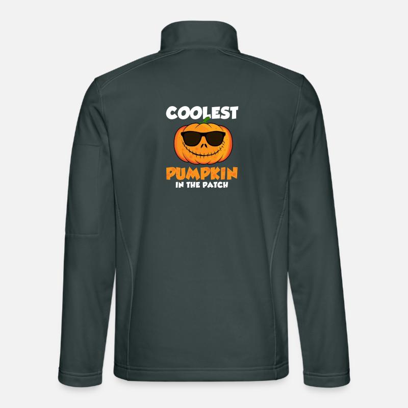 Coolest Pumpkin in the Batch Halloween Unisex Softshell Jacket