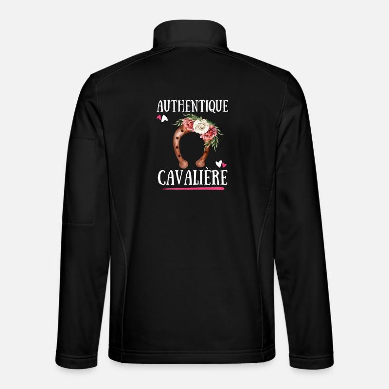 Authentique Cavaliere Veste en tissu softshell Unisexe