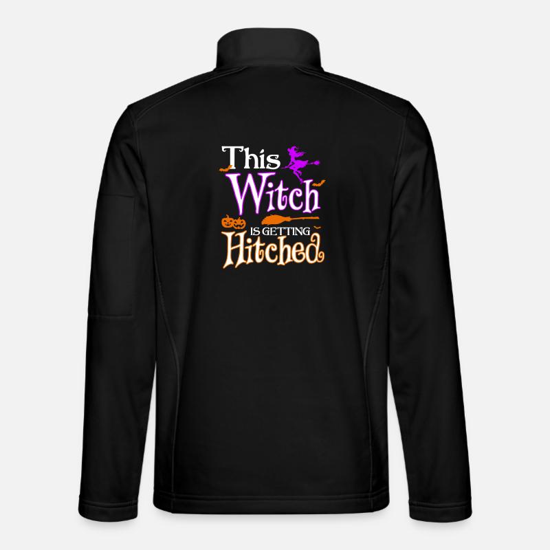 Witch Hitched - Unisex Softshell Jacket - black