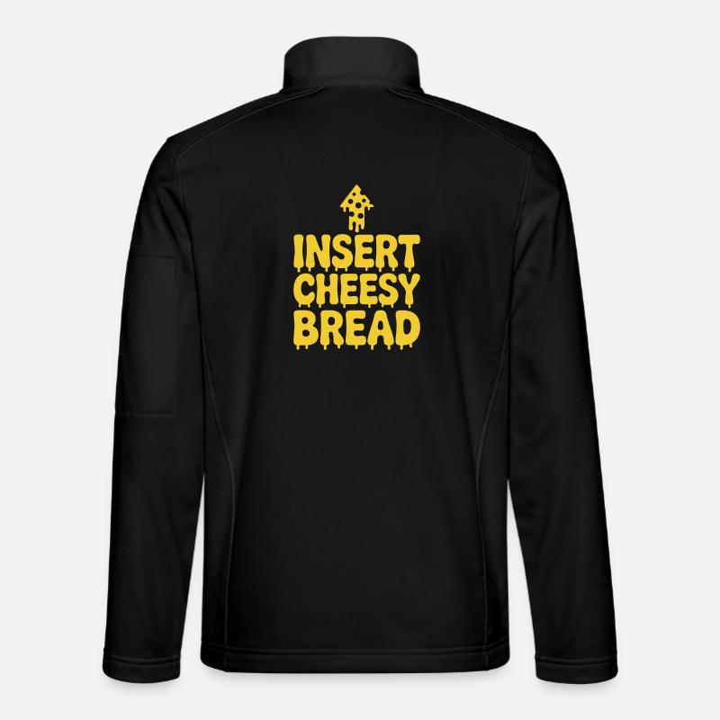 Fromage Bâtonnet de fromage Toast au fromage Veste en tissu softshell Unisexe