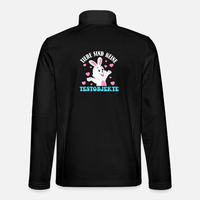Animal welfare ANIMALS ARE NOT TEST OBJECTS FUNNY Unisex Softshell Jacket