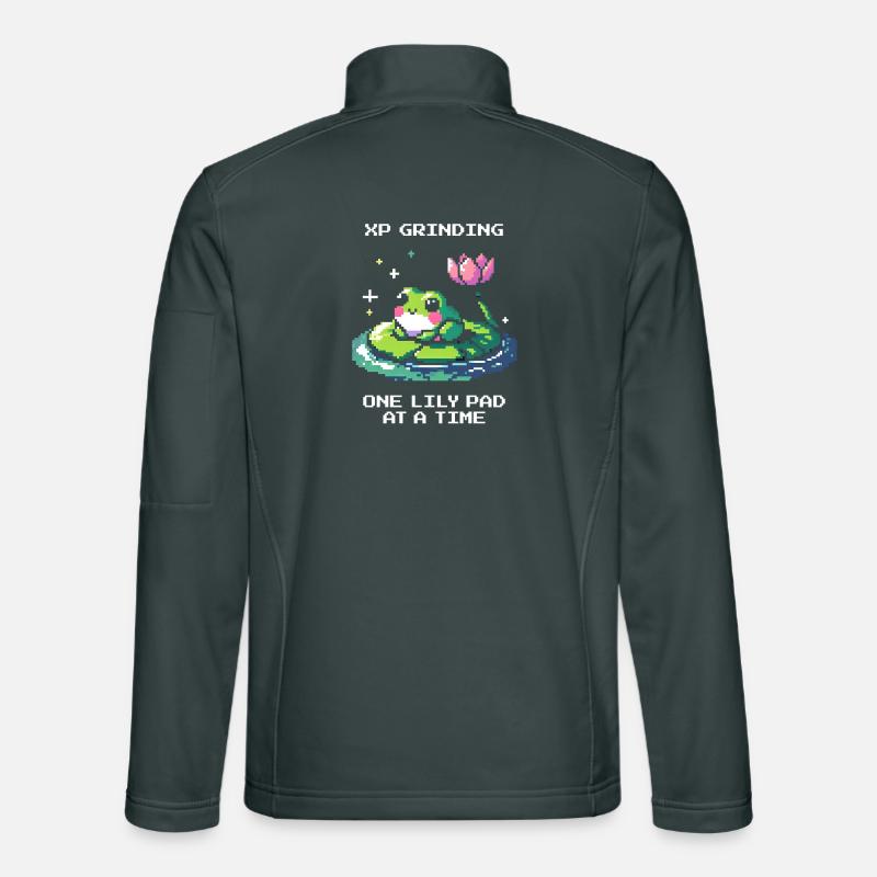 XP-Grind – Sheet by Sheet | Frog, Water Lily Unisex Softshell Jacket