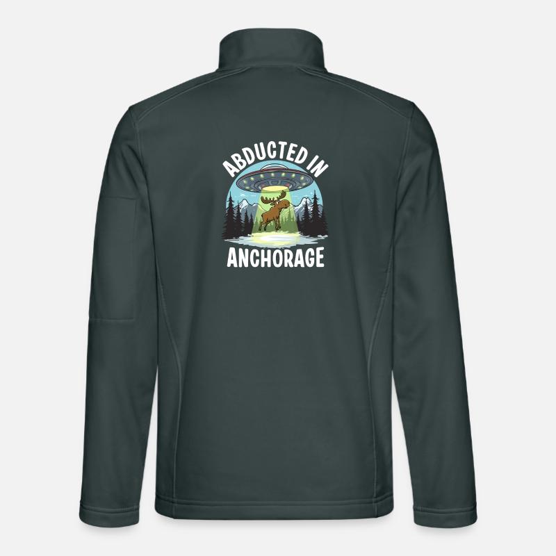 Kidnapped in Anchorage Unisex Softshell Jacket
