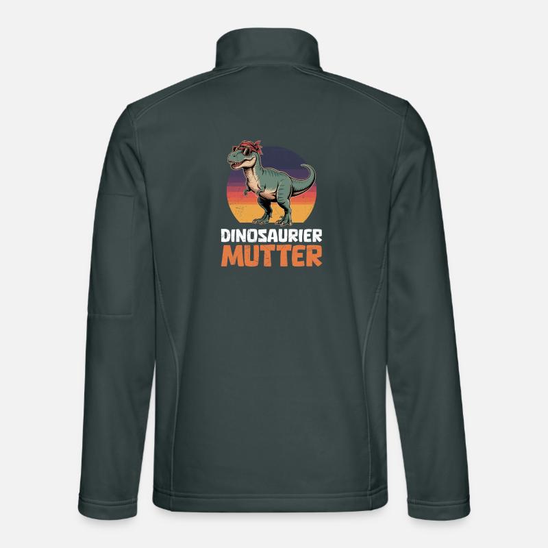 Zukünftige Mutter DINOSAURIER MUTTER Lustiges Unisex Softshelljacke