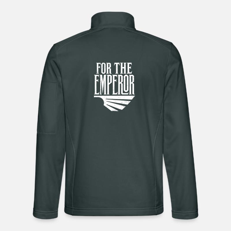 Pour L’Empereur. Scifi Space Gaming Design Veste en tissu softshell Unisexe