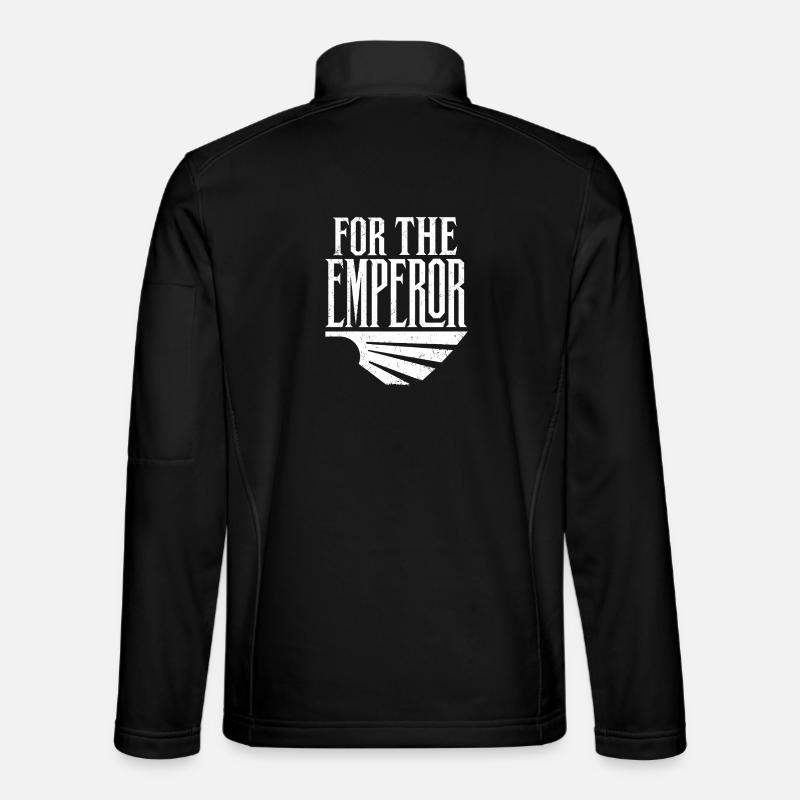 For The Emperor. Scifi Space Gaming Design Unisex Softshell Jacket