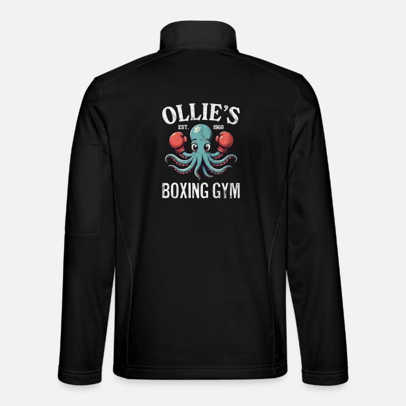 Ollies Boxhalle - Unisex Softshelljacke - Schwarz