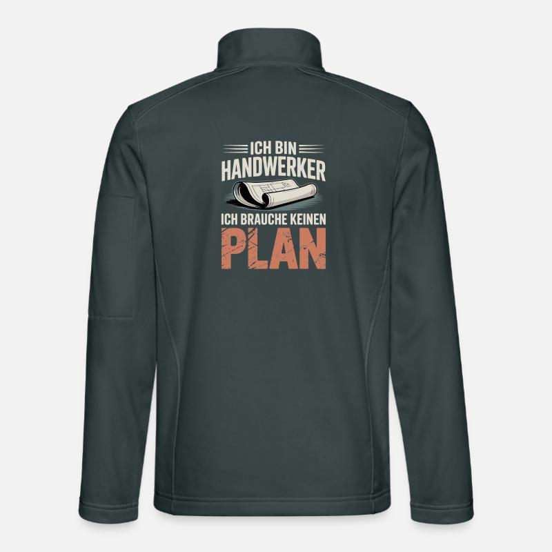 Craftsmen without a plan Unisex Softshell Jacket