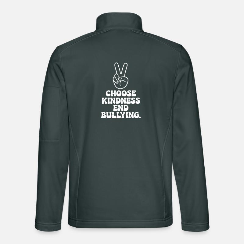 Choose Kindness End Bullying Unisex Softshell Jacket