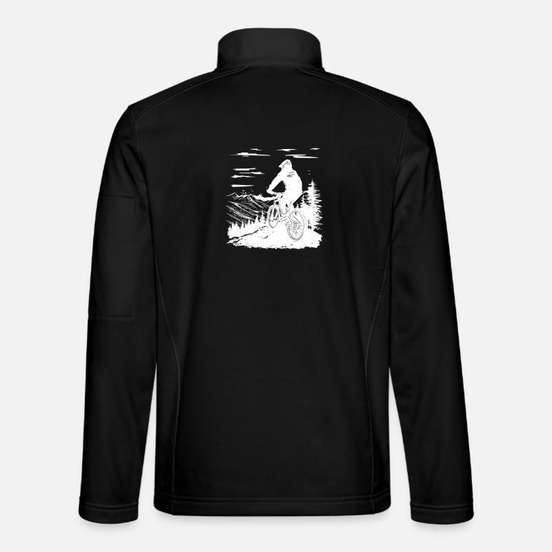 Mountain biking Unisex Softshell Jacket