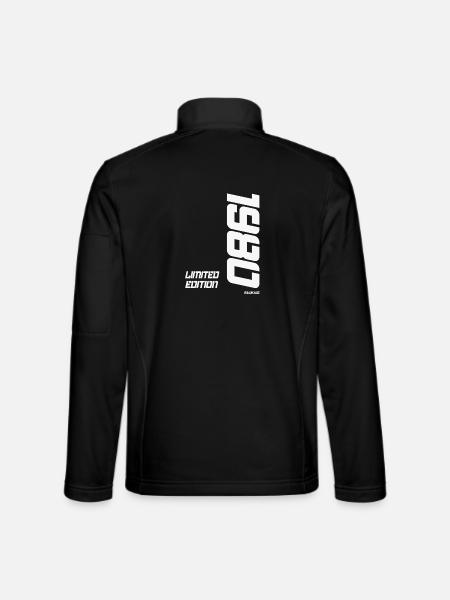 Limited Edition 1980 - Unisex Softshell Jacket - black