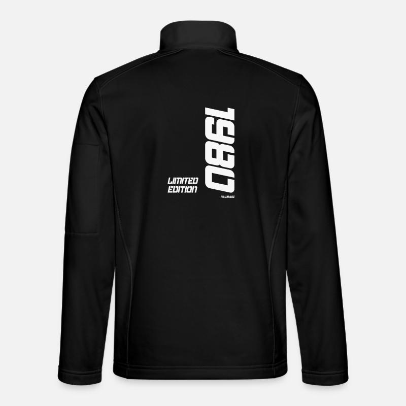 Limited Edition 1980 - Unisex Softshell Jacket - black