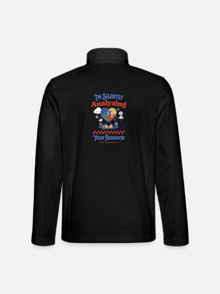 Liebe, Akzeptanz, Autismus Power - Unisex Softshelljacke - Schwarz