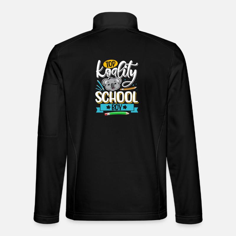 Koala School - Unisex Softshell Jacket - black