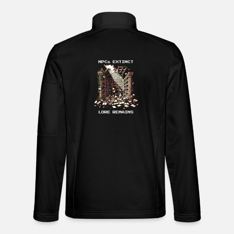 Les PNJ disparus, l’histoire reste | Post-apocalyptique Veste en tissu softshell Unisexe