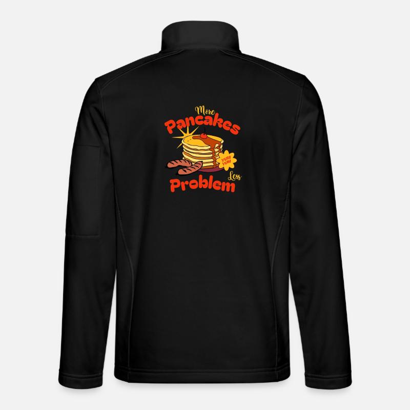 Frische Waffeln Lustiges Geschenk - Unisex Softshelljacke - Schwarz
