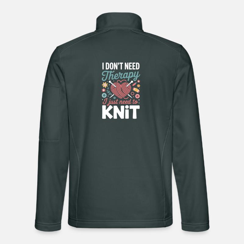 Knit Therapy Herz Unisex Softshelljacke