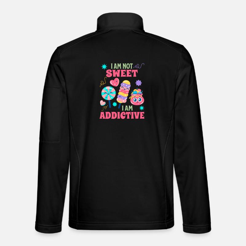 Candy Lover Gift - Unisex Softshell Jacket - black